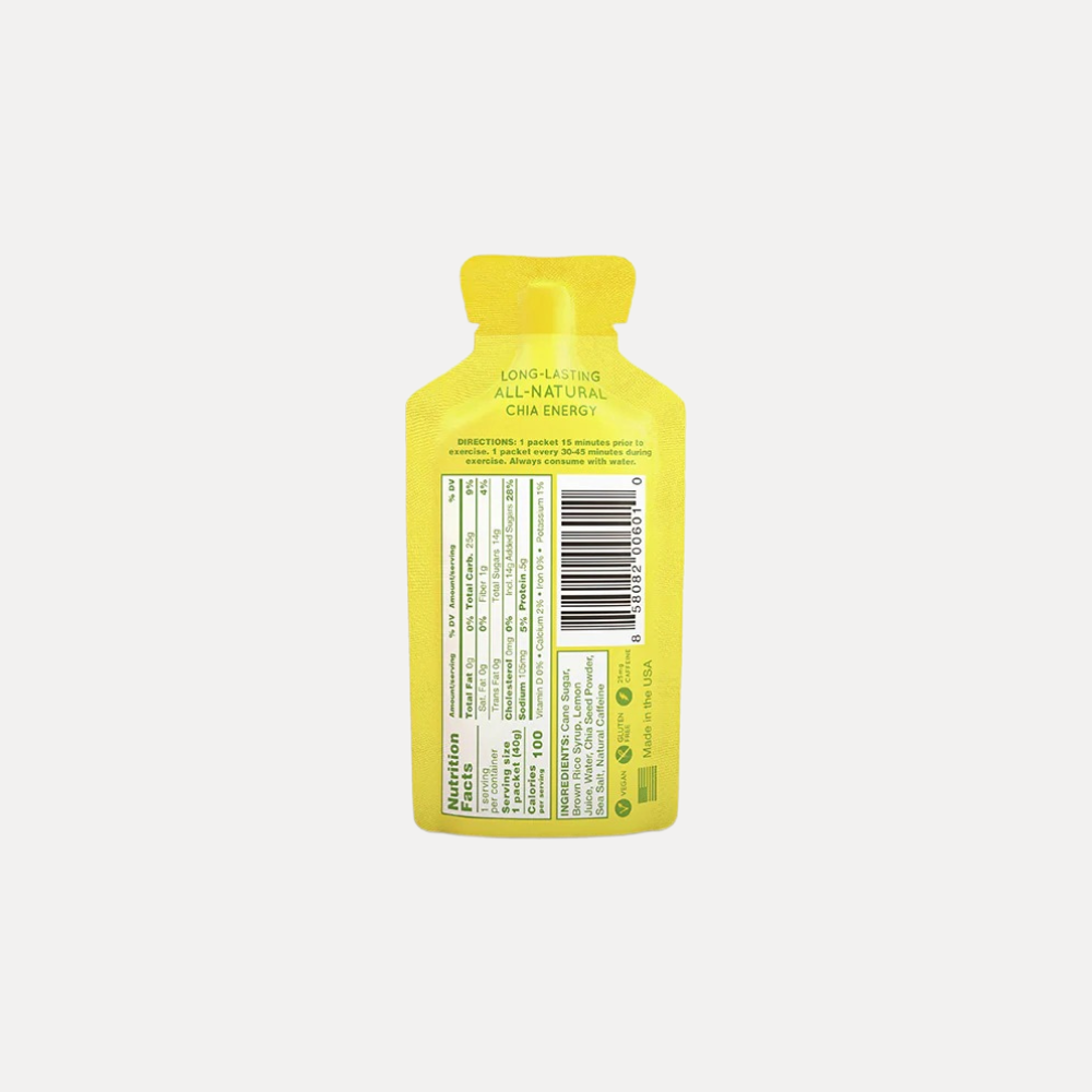 Chia Energy Gel Caffeinated