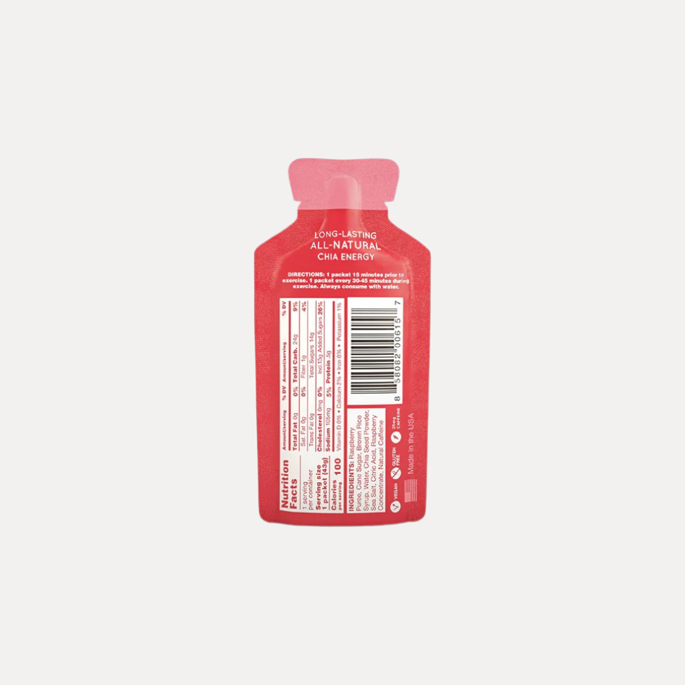 Chia Energy Gel Caffeinated